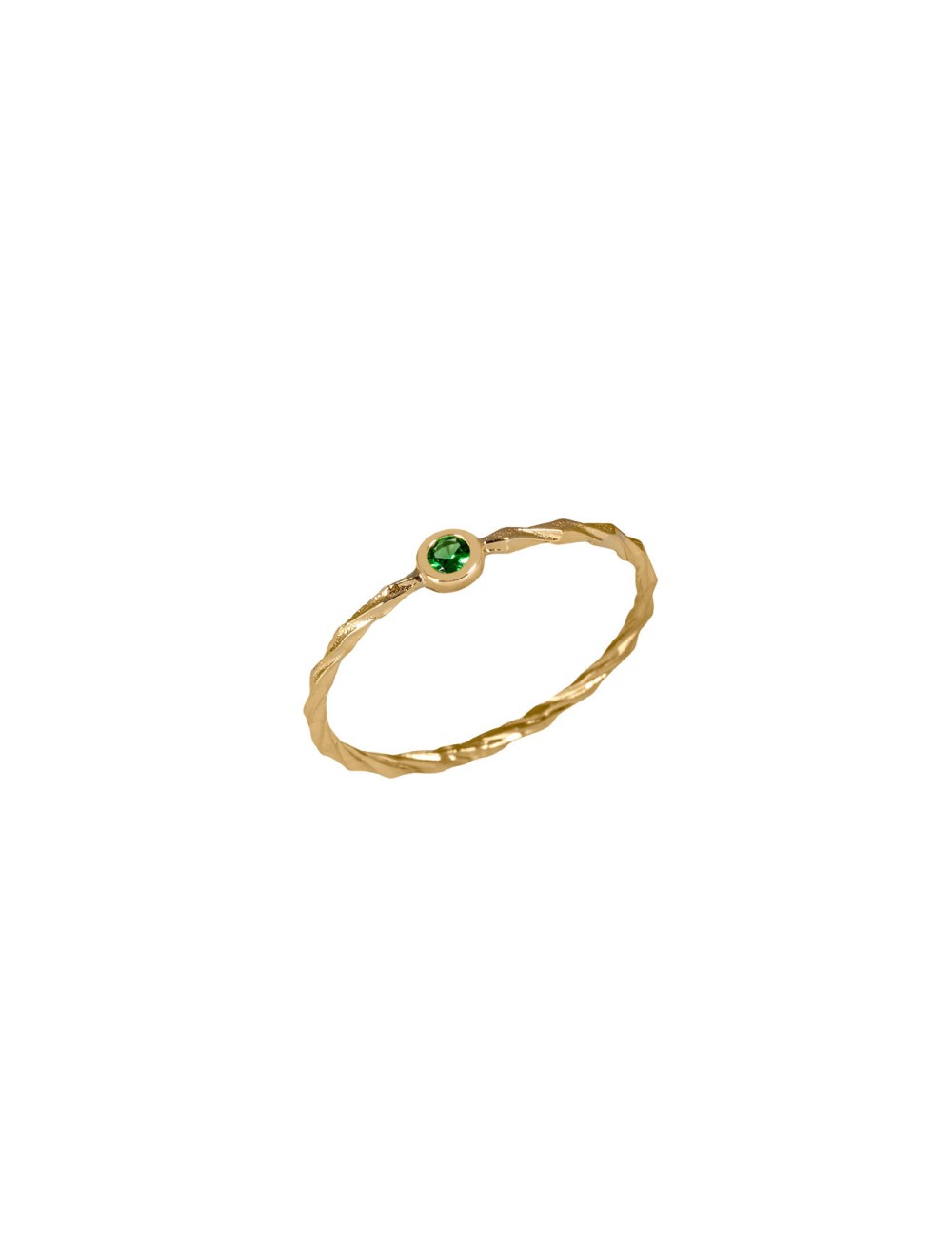 Bague Twist Tsavorite