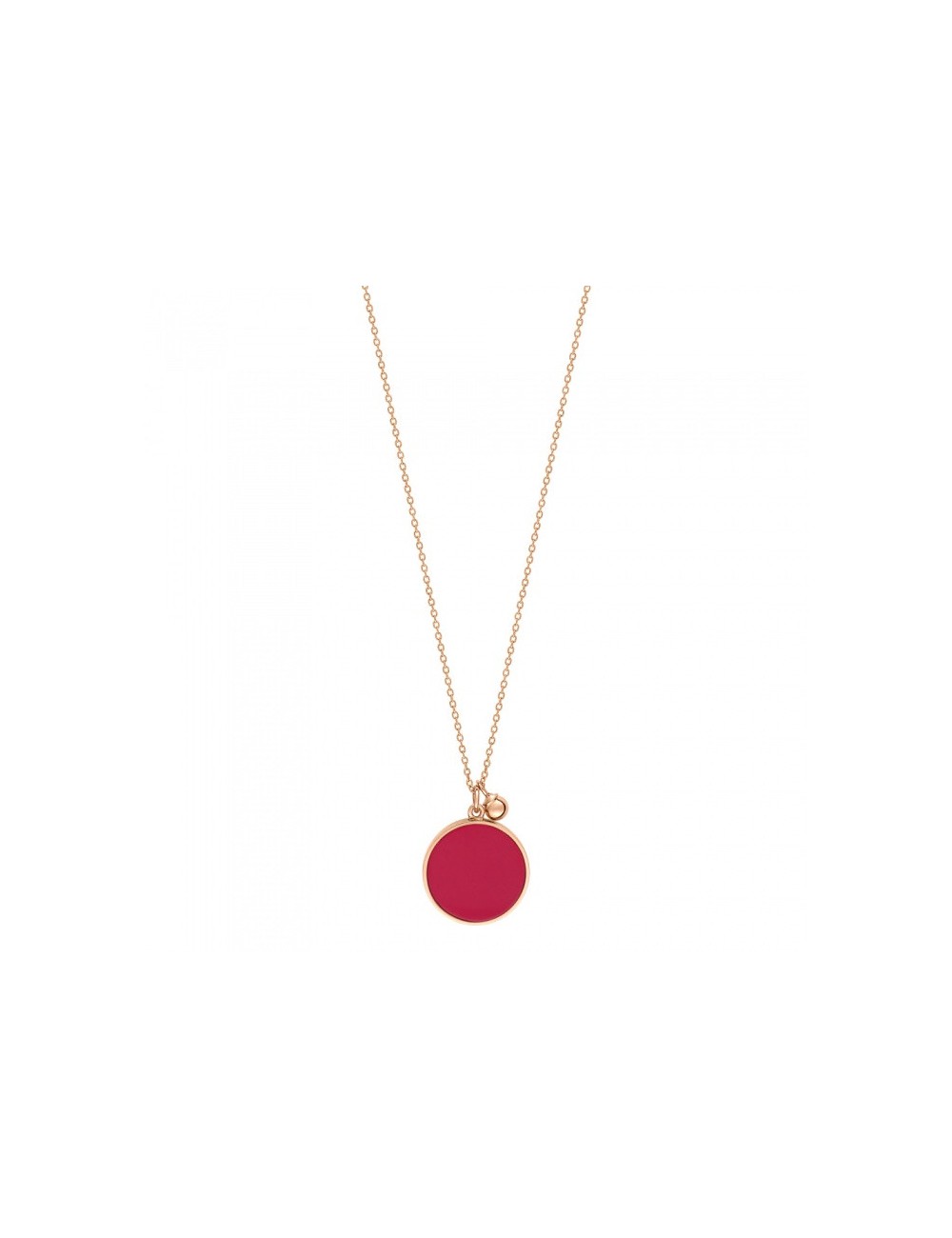 Maria Coral Disc On Chain
