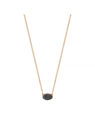 Mini Sequin Black Diamond Necklace