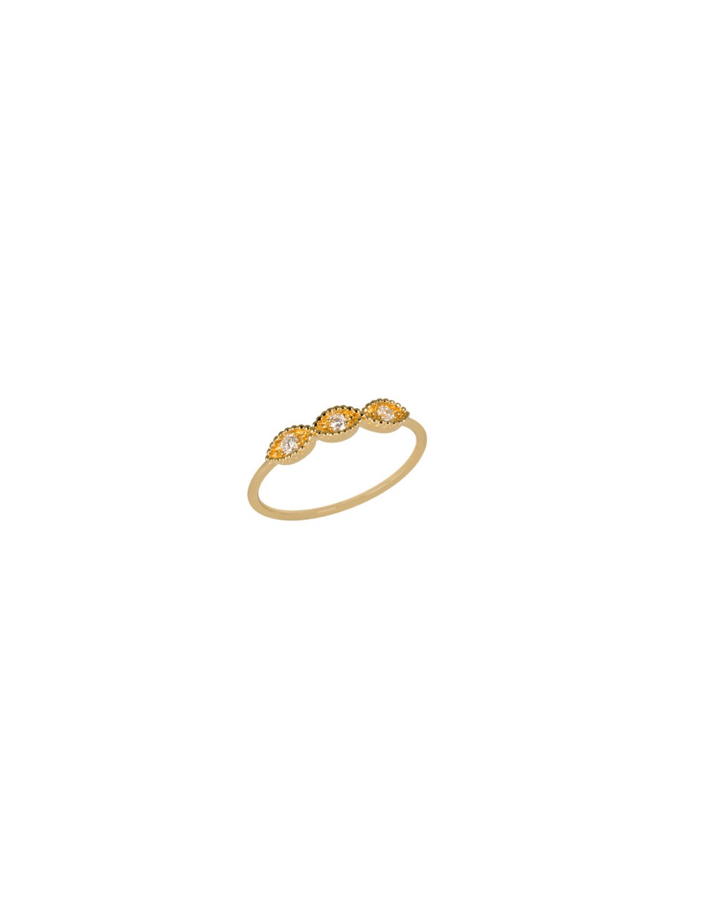 Bague Trilogie Oeil Diamants