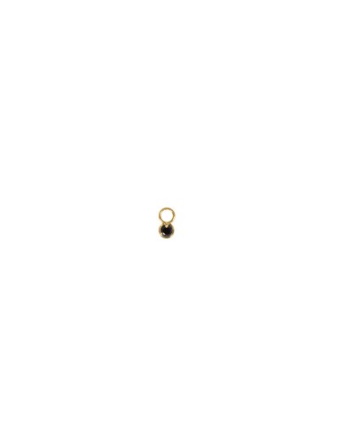 Charm BO Mini Diamant Noir
