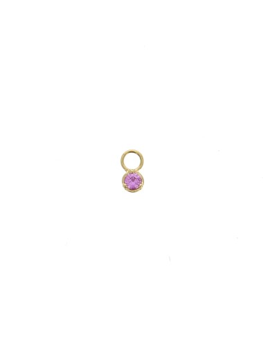 Charm BO Mini Saphir Rose