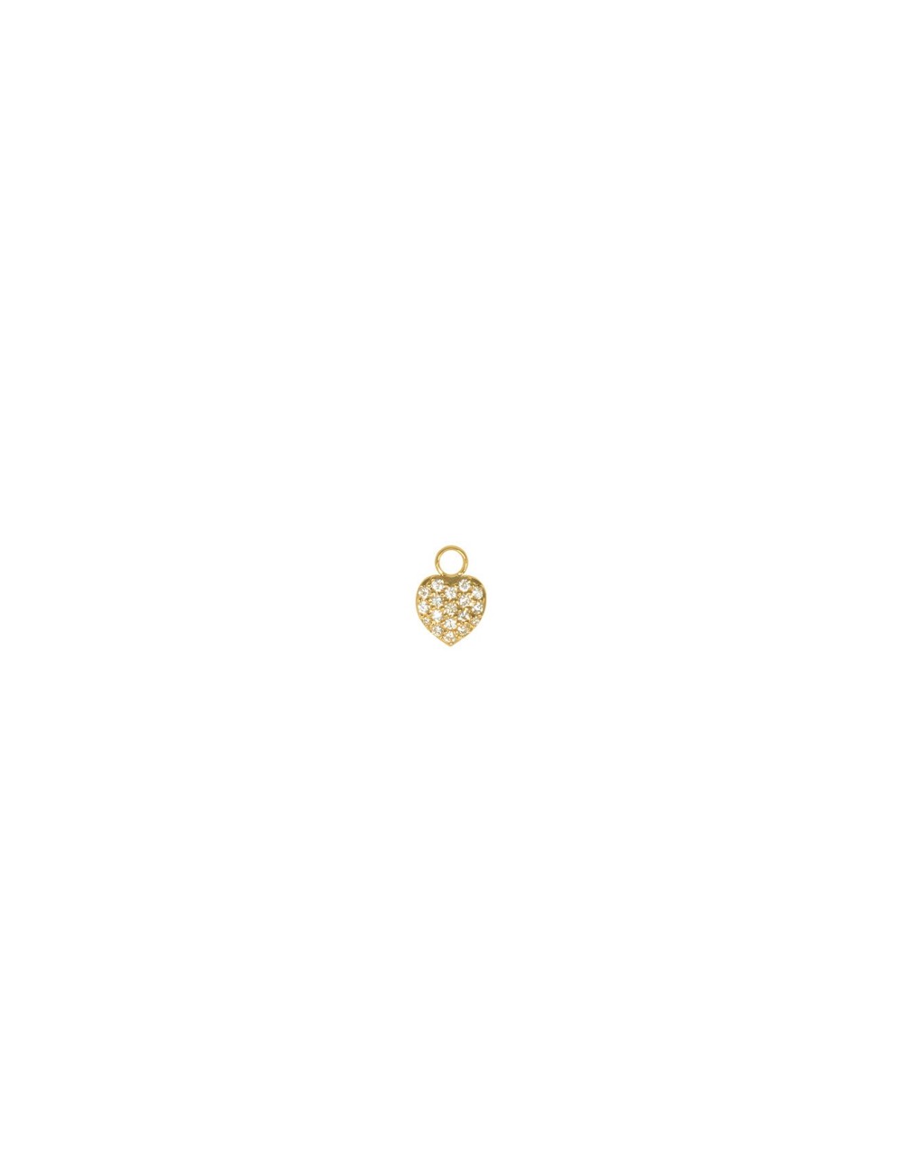 Charm BO Coeur Bombe Diamants
