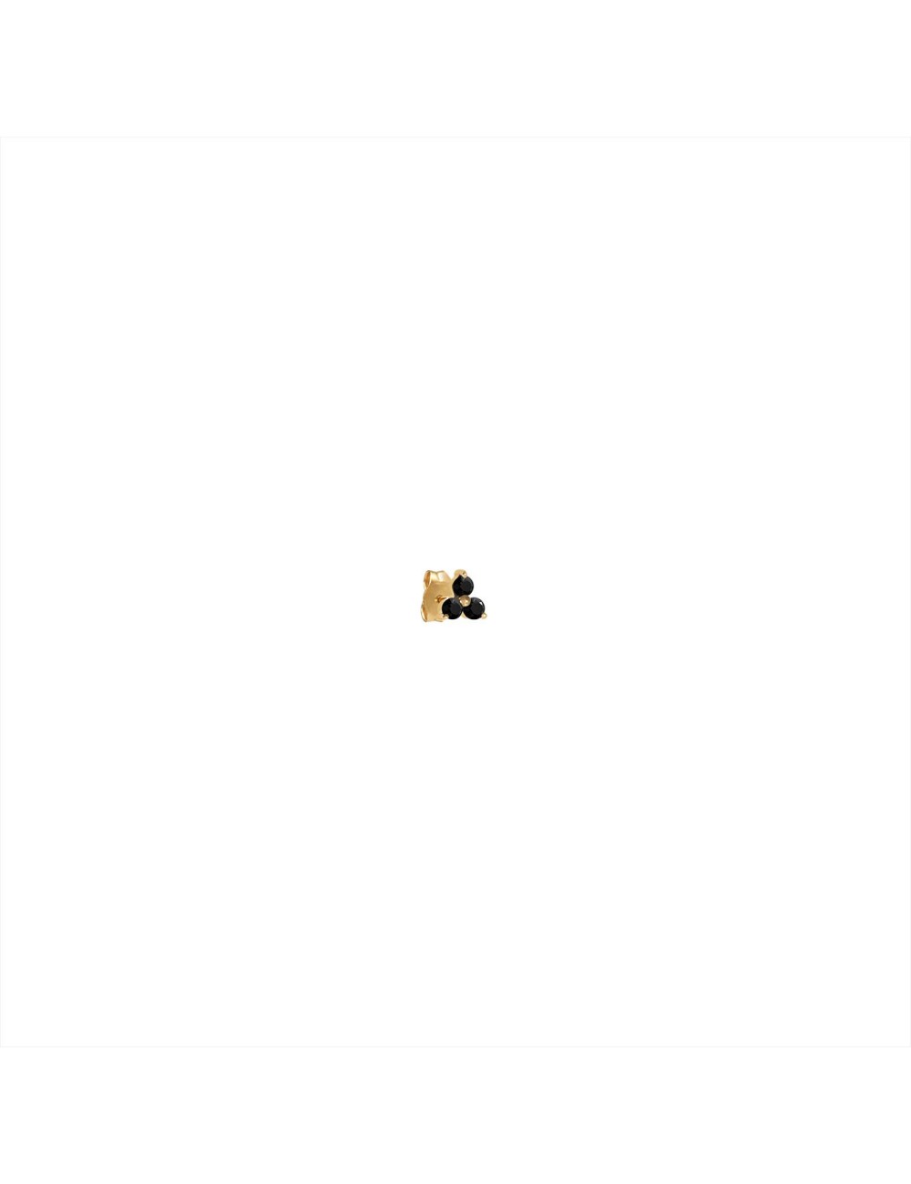 BO Stud Trilogie Diamants Noirs