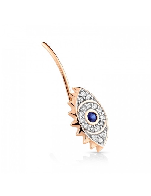 Solo Ajna Sapphire And Diamons Earrings