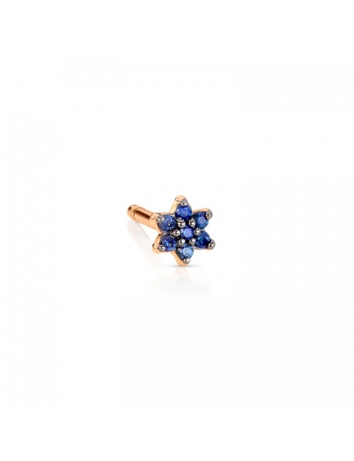 Mini Sapphire Star Studs
