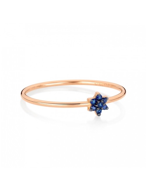 Bague Mini Sapphire Star