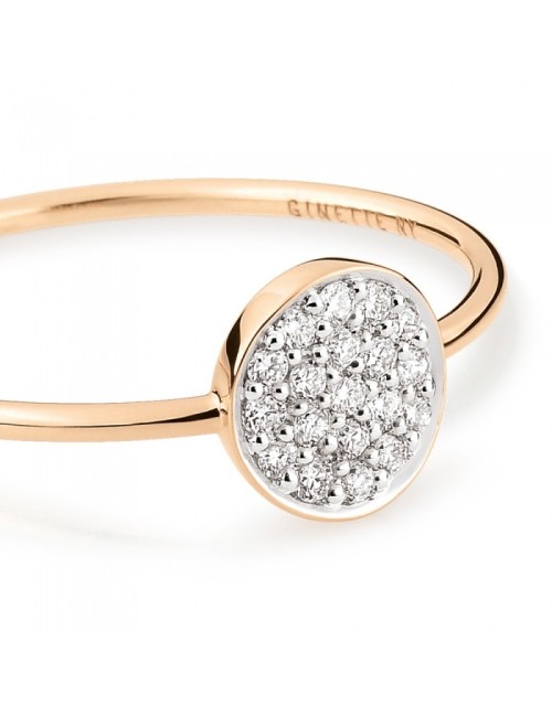 Bague Mini Ever Mini Disc Diamants