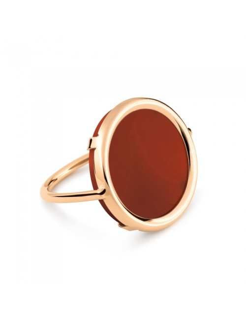 Disc Ring Cordoba Carnelian