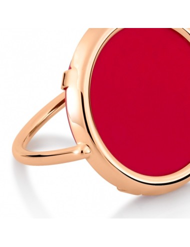 Disc Ring Maria Coral