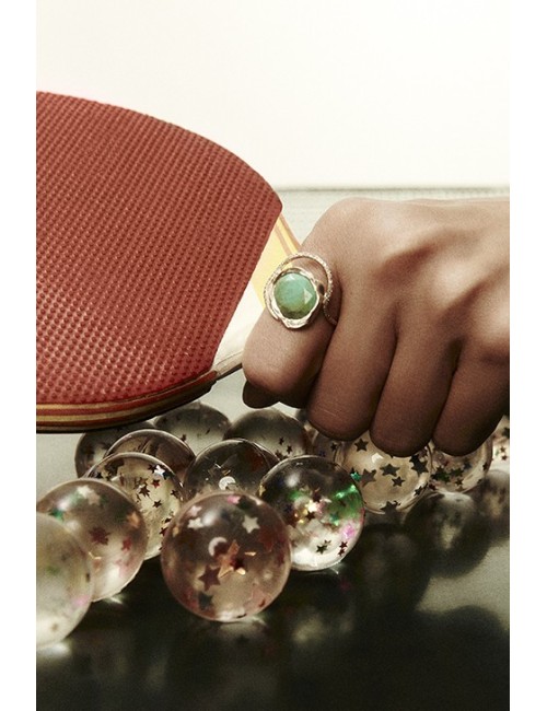 Gaia Bague Turquoise