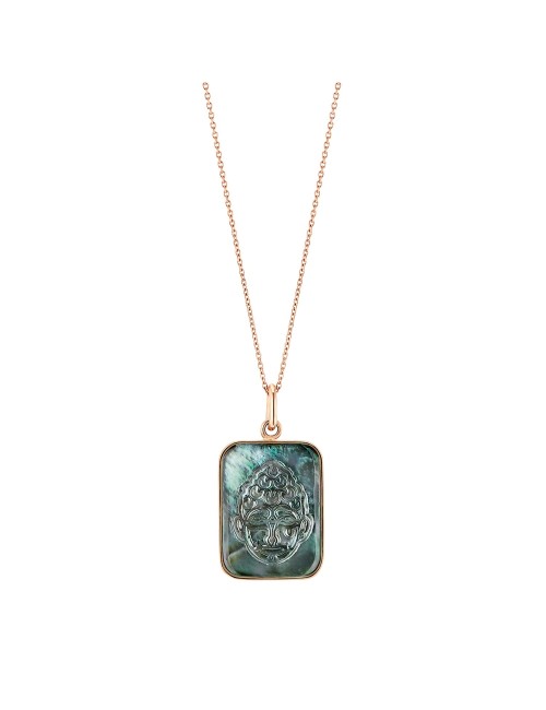 Black Mop Bliss Buddha On Chain