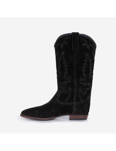 Midnight Bottes Black Franges