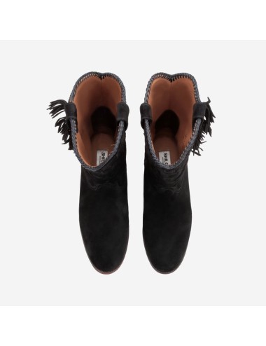 Midnight Bottes Black Franges