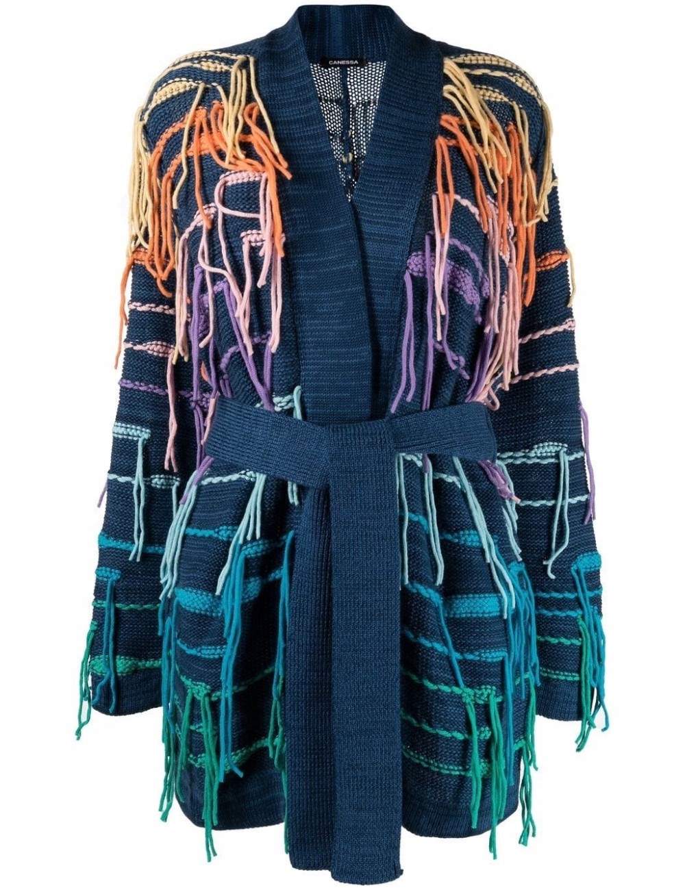 Psychedelic Cardi Calypso Bleu