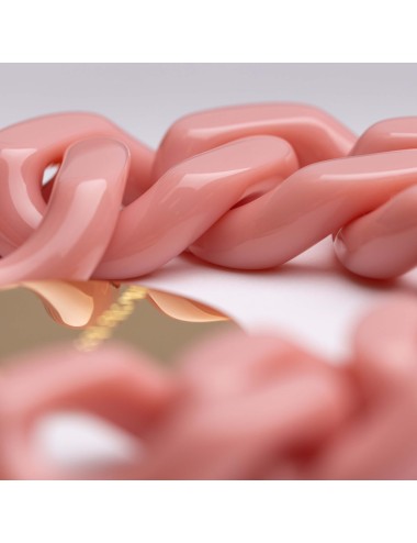 Flat Chain Bracelet Rose