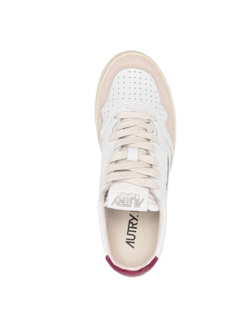 Baskets 01 Low Suede White Amet