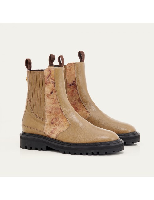 Chelsea Bottines Ziggy Kaki