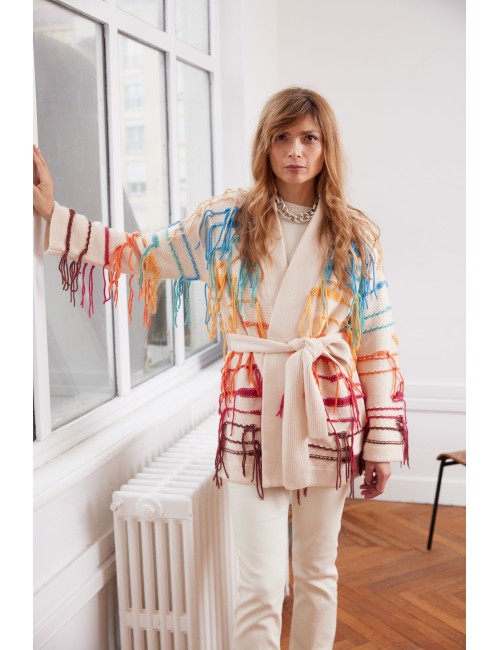 Psychedelic Cardi Rainbow Dream