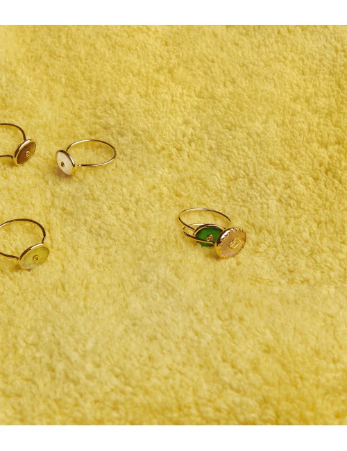 Souad Bague Quartz Rose