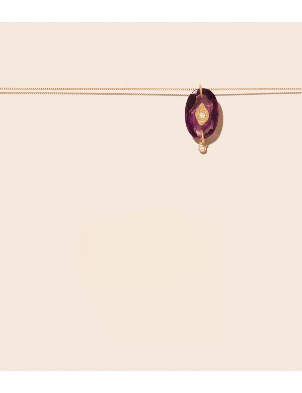 Souad Collier Purple Amethyst