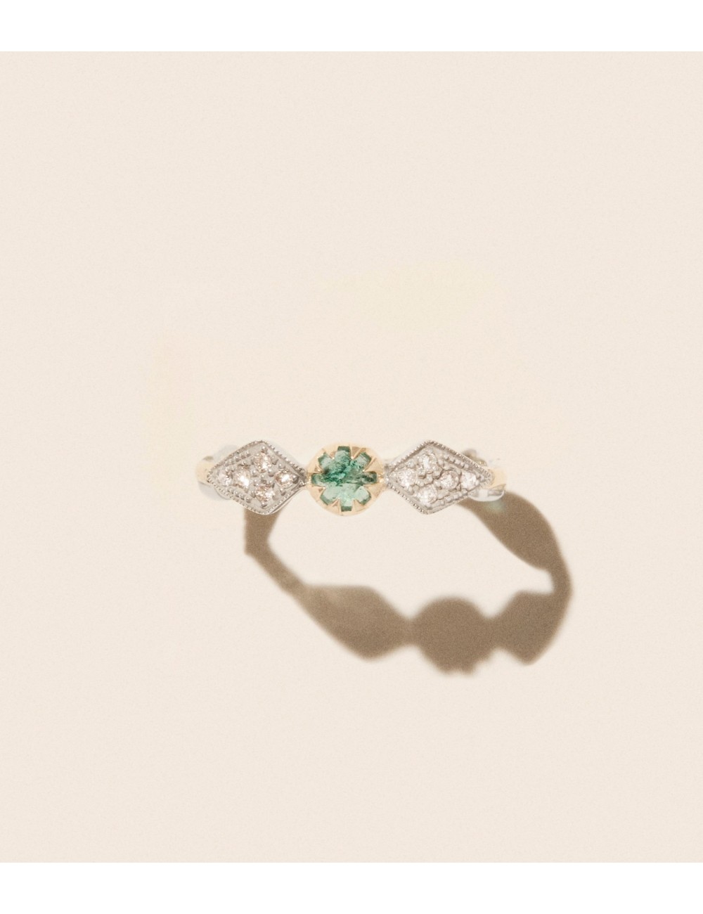 Adele 1 Bague Emeraude
