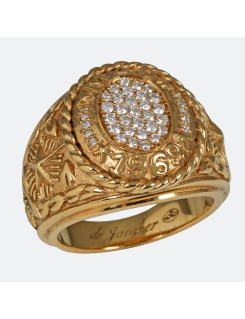 Bague MAD 1969 Yellow Vermeil