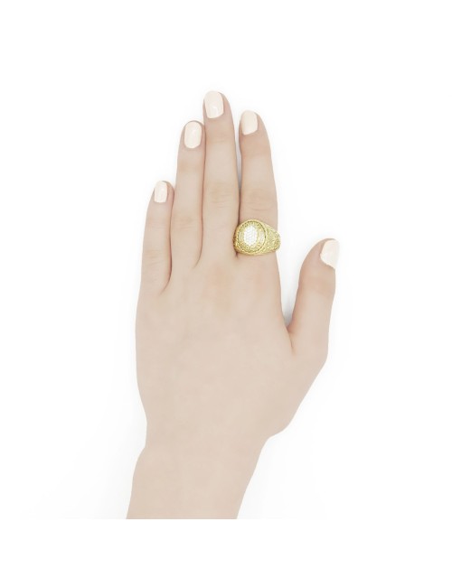 Bague MAD 1969 Yellow Vermeil