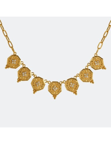 Sunset Yellow Vermeil Collier