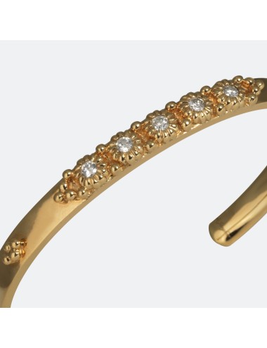 Sunny Bubbles Yellow Vermeil Cuff