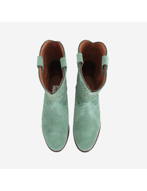 Midnight Studs Green