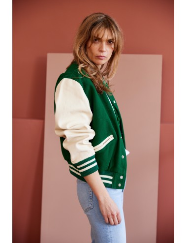 College Embroidery Green