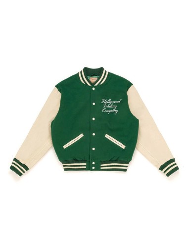 College Embroidery Green