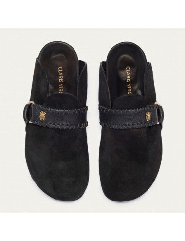 Georgette Mules Noir