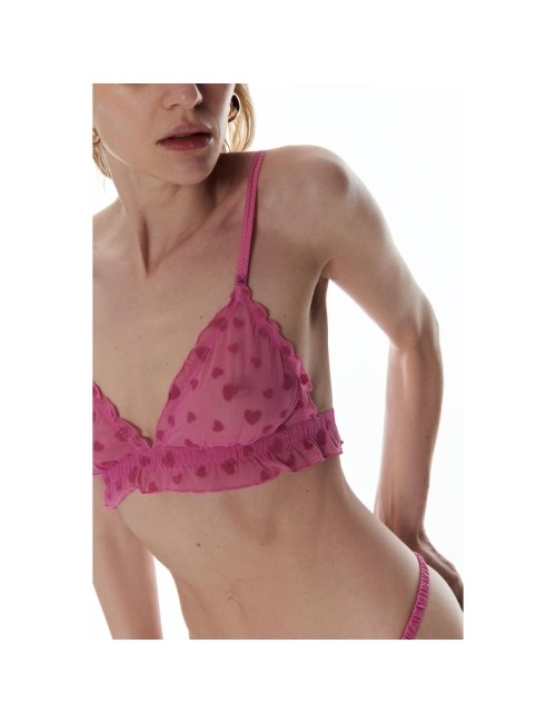 Reggipetto Pink Coeur