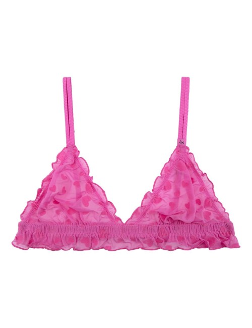 Reggipetto Pink Coeur