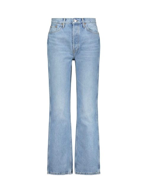 90's High Rise Loose Opal Indigo