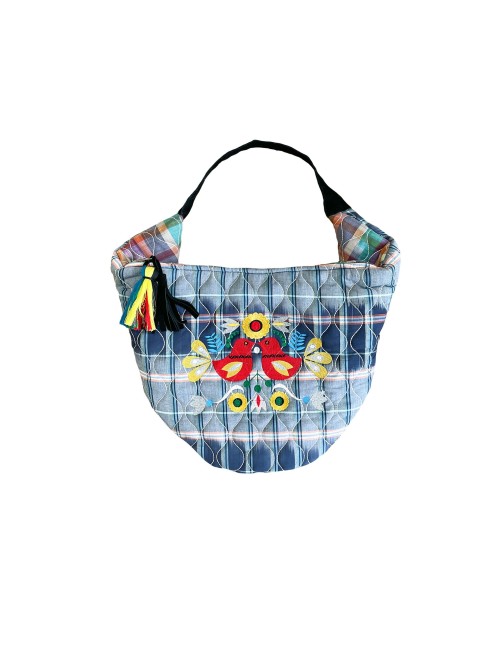 Bubble Bag Multi Check
