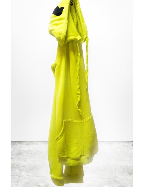 Superfluff Lux Zip Hoodie Glowlight Yellow