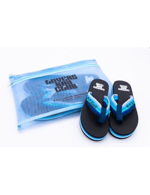 St Barth Blue Tongs