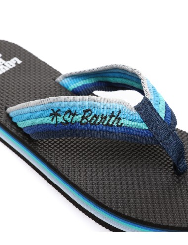 St Barth Blue Tongs