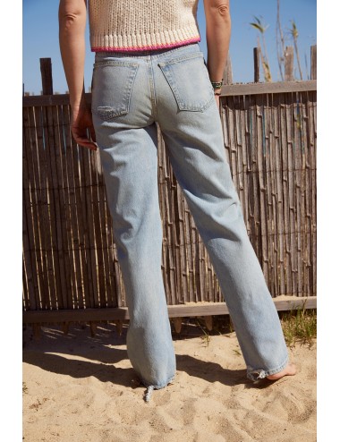 90's High Rise Loose Opal Indigo