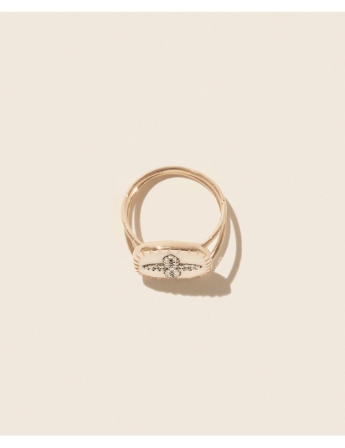Bowie 2 Bague Blanc