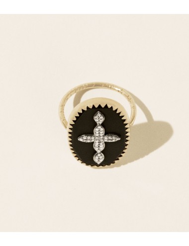 Bague Bowie 3 Noir Diamant