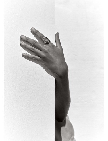 Bague Bowie 3 Noir Diamant