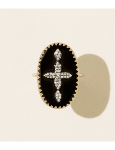 Bague Bowie 3 Noir Diamant