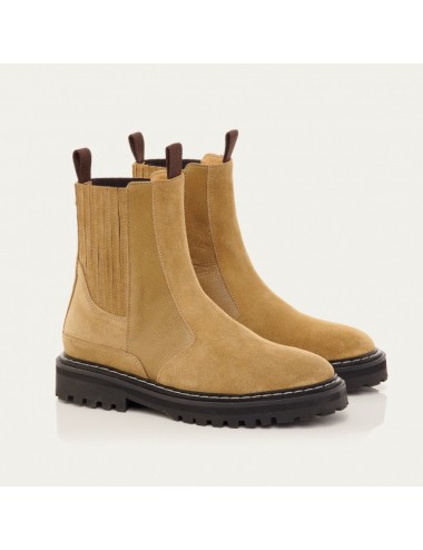 Chelsea Ziggy Boots Olive et Greige
