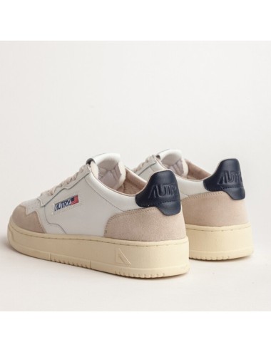01 Low Leat Suede White Blue