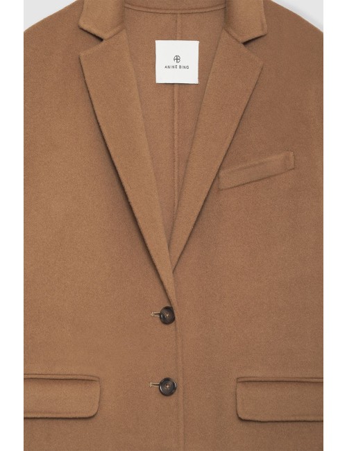 Quinn Coat Camel Cashmere Blend