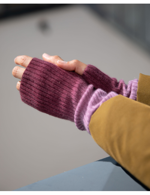 Mitaines Deep Dye Plum